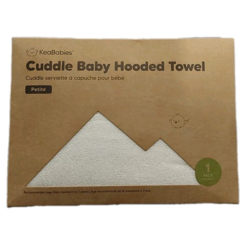 KeaBabies Cuddle Baby Hooded Towel Petite Style Lamb